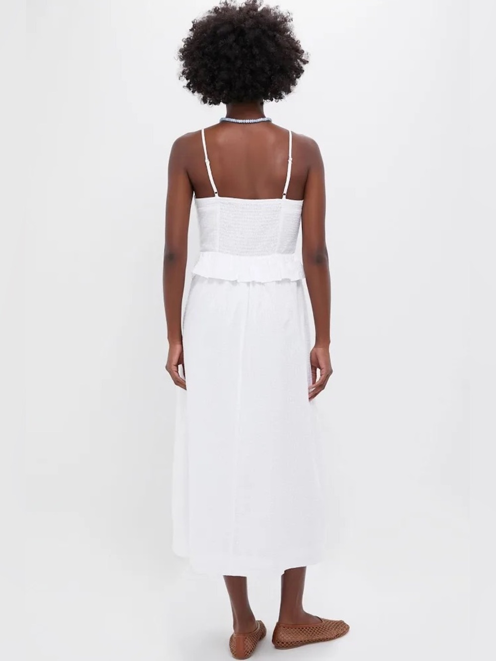 TUCKERNUCK White Shadow Seersucker Maddy Dress - Picture 7 of 10